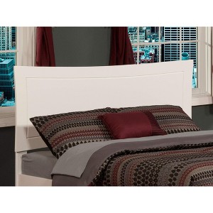 AFI Furnishings Metro Full Headboard with Turbo Charger in White - 1 of 4