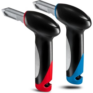 Car Door Handle for Elderly – 2 Pack Mobility Aid with Seat Belt Cutter & Window Breaker – Support Handle for Seniors & Disabled MedicalKingUsa - 1 of 4