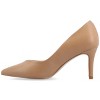 Journee Collection Women's Gabriella Narrow Width SuperNatural Shades Slip On Pointed Toe Pumps - 2 of 4