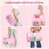 Generic Dance Bag for Girls Waterproof Travel Duffel Bag with Colorful Chenille Letter - 4 of 4