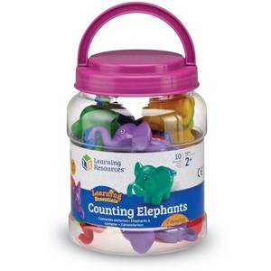 Learning Resources Counting Elephants, Set of 10, Ages 2+ - 1 of 4
