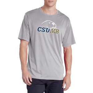 Men's California State University  Monterey Bay Sport Active T-Shirt Primary Logo - 1 of 4