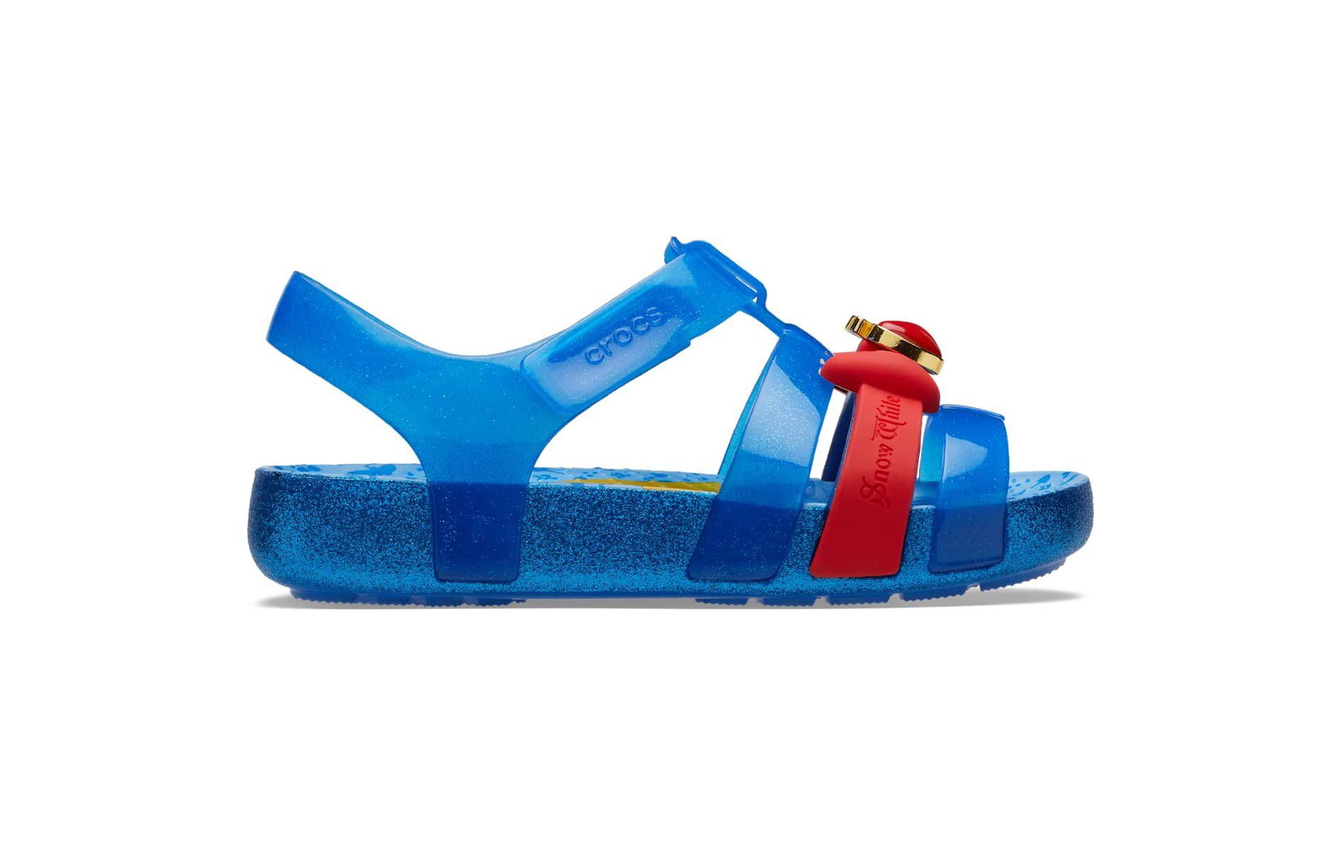Crocs Kids Disney Snow White Isabella Jelly Sandals, Bright Cobalt, J6