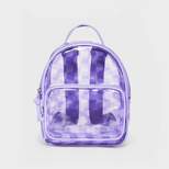 Girls' 8.75" Wavy Print Mini Backpack - art class™ Purple