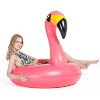 Jasonwell Giant Inflatable Flamingo Pool Float | Fast-Inflate Party Tube for Adults & Kids | Durable Summer Beach & Pool Lounge Raft - 3 of 4
