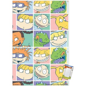 Trends International Nickelodeon Rugrats Grid Unframed Wall Poster Prints - 1 of 4