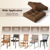 Tangkula Set of 6 21" x 21" Chair Seat Cushion Pads Patio - 4 of 4