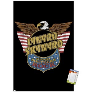 Trends International Lynyrd Skynyrd - Eagle Support Badge Unframed Wall Poster Prints - 1 of 4