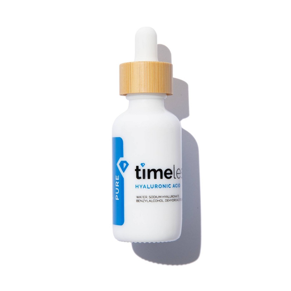 Photos - Cream / Lotion Timeless Skin Care Hyaluronic Acid 100 Pure Serum - 1 fl oz