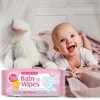 Baby Love Disposable Baby Wipes Soft Scent Pink 80 Count - image 2 of 3