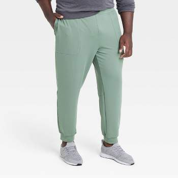 Men's Big Lightweight Tricot Joggers - All In Motion™ Green 3xl : Target