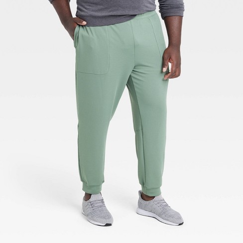 Men's Heavy Waffle Joggers - All In Motion™ Green S : Target