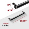 Yakima 2.5 Pound Durable Steel Powder Coated Finish T Slot Mounted Load Assist Ladder Roller with 75 Pound Maximum Load Capacity, Black - 3 of 4