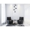 Elegant Lighting Eclipse 5 Lights Black Pendant With Clear Glass - 2 of 4