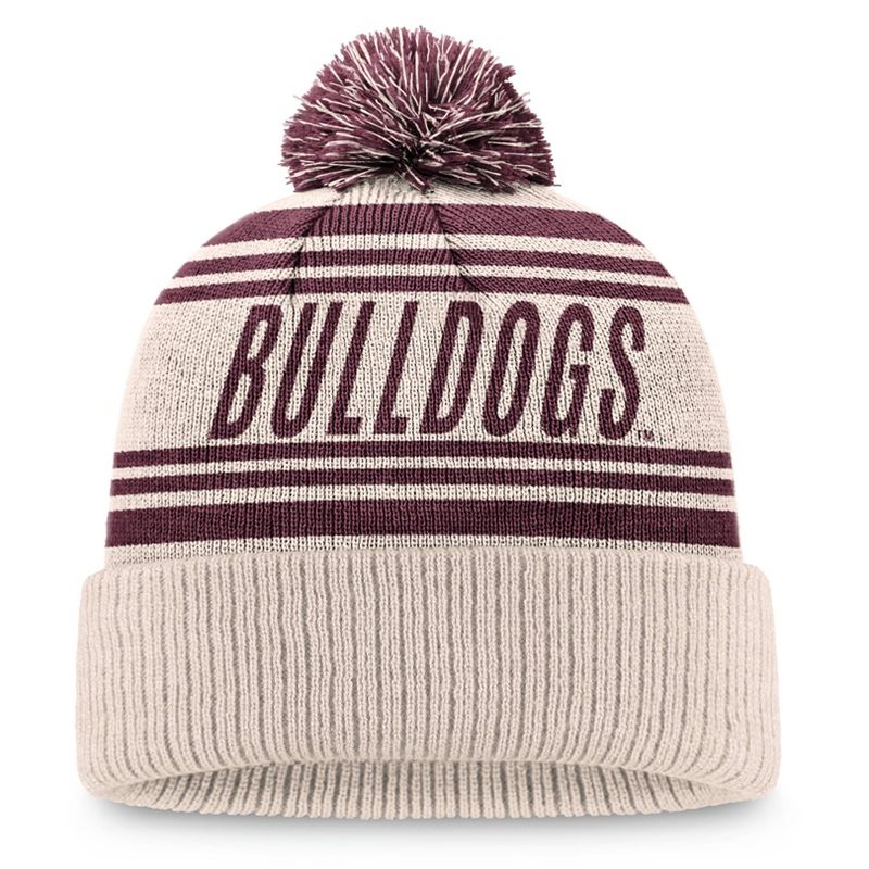 NCAA Mississippi State Bulldogs Cuffed Pom Beanie, 2 of 3