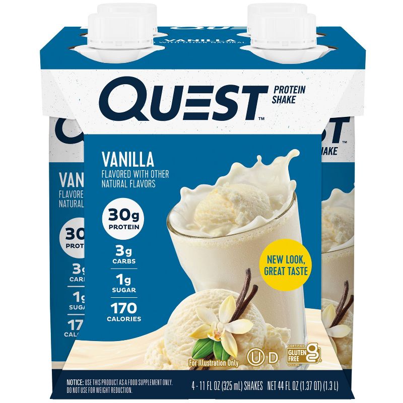 Quest Nutrition Ready To Drink Protein Shake - Vanilla, 1 of 12