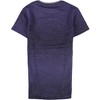 Reebok Womens 3-Tone Basic T-Shirt, Purple, X-Small - 2 of 2