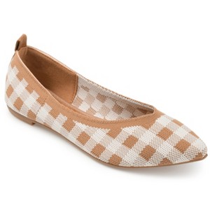 Journee Collection Womens Tayleen Slip On Pointed Toe Ballet Flats - 1 of 4