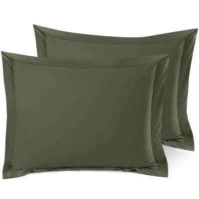 Nestl Soft Pillow Shams Set of 2, Double Brushed Microfiber Pillow Covers, Premium Pillow Shams With 1.5” Flange