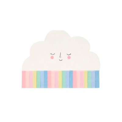 Meri Meri Rainbow Sun Cloud Napkins
