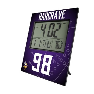 NFL Minnesota Vikings Players Game Tactic Wall Clock - 1 of 4