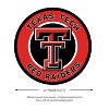 Evergreen Ultra-Thin Edgelight LED Wall Decor, Round, Texas Tech University- 23 x 23 Inches Made In USA - 2 of 4