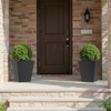 Wooakway Outdoor/Indoor/Decor/Garden Large Tall Metal Planter Pots Planter Boxes Cachepots Nursery Pots - 2 of 4