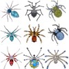 Anna-Kaci Women's Crystal Spider Brooch Pin with Blue Gemstone Accents - 2 of 4