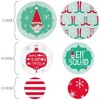 Big Dot of Happiness Elf Squad - Kids Elf Christmas and Birthday Party Giant Circle Confetti - Party Decorations - Large Confetti 27 Count - 2 of 4