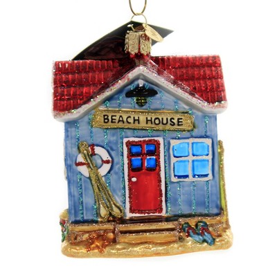 Old World Christmas 4.0" Beach House Salty Air Winds  -  Tree Ornaments