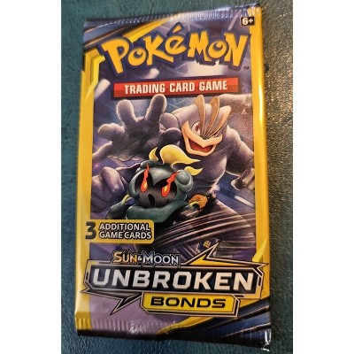 Pokemon Sun & Moon Unbroken Bonds 3-Card Booster Pack