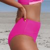 Women's Color Block High Waisted Bikini Bottom Swimsuit - Cupshe - 3 of 4