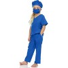 Kidsway Unisex Surgeon Doctor Scrubs Dress up Costume Set Boys Girls - 4 of 4