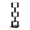 NicBex Bookshelf with Open Shelves,Rotating Bookshelf Storage Organizer for Bedroom,Living Room,Office - 4 of 4
