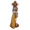 Kurt Adler 20-Inch Hollywood Nutcrackers Silver and Gold King Nutcracker - 2 of 4
