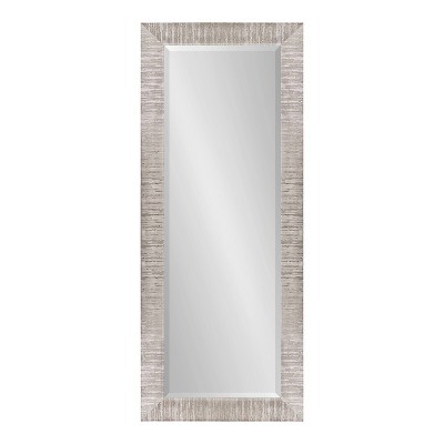 21.7" x 53.7" Reyna Full Length Wall Mirror Silver - Kate & Laurel All Things Decor