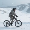 VEVOR Mountain Bike,20in MTB Bicycle with 7 Speeds SHIMANO Twist Shifting,Comfort Saddle,Dual Disc Brakes,High Carbon Steel Frame,Fat Tire,Black&Blue - 2 of 4
