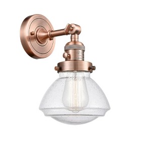 Olean - 1 Light Wall Sconce In Industrial Style-7.75 Inches Tall and 6.75 Inches Wide - 1 of 1