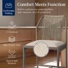 Best Choice Products Set of 2 Indoor Outdoor Counter Height Barstools w/ All-Weather Rope & Aluminum - 4 of 4