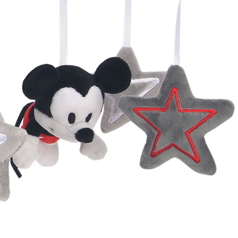 Lambs & Ivy Disney Baby Magical Mickey Mouse Musical Baby Crib Mobile - Gray, 2 of 7