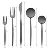 REGALWOVEN Stainless Steel Mirror Polished Flatware with Knife Spoons and Forks Set Silverware Set 20 Pcs - 2 of 4