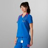Women's Bari Single Chest Pocket Scrub Top - 2 of 4