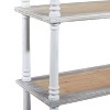 Farmhouse Wood Tall Shelving Unit Brown - Olivia & May: 5-Tier, MDF, Indoor Use - 3 of 4