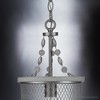 Urban Ambiance Luxury Provincial Pendant Light,  15.625"H x 8.5"W,  Galvanized Steel Finish, UHP3380 - 4 of 4