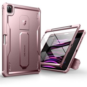 Dexnor for iPad Pro 12.9 Inch Case 2022/2021/2020(6th/5th/4th), Heavy Duty Shockproof Protective Cover with Built-in Kickstand & Pen Holder - 1 of 1