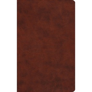 Large Print Value Thinline Bible-ESV - (Leather Bound) - 1 of 1