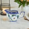 Blue Rose Polish Pottery 1003 Kalich Gravy Boat - 2 of 2