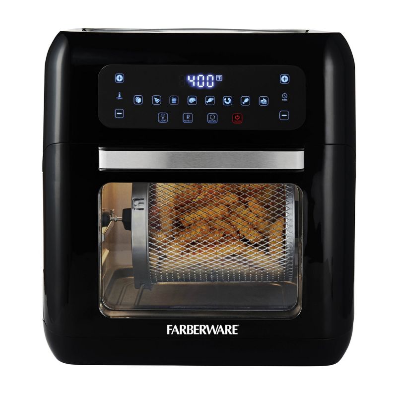 Farberware 192oz Digital XL Air Fryer Oven, Black, 5 of 6