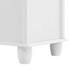 NicBex Modern Tall Dresser with Drawers,Storage Cabinet with Metal Handles, Wood Dressers for Bedroom,Entryway,Living Room Furniture,Ivory White - 4 of 4