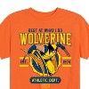Boys' - Marvel - Wolverine Collegiate Scratch Short Sleeve Graphic T-Shirt - 2 of 4